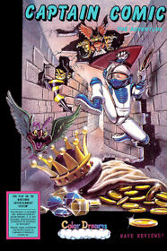 Captain Comic NES BOX ART Premium POSTER MADE IN USA - NES132
