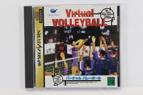Virtual Volleyball W/ Spine SEGA Saturn SS Japan Import US Seller G317