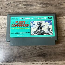 Fleet Commander Nintendo NES FC Famicom HSP-10 Japanese Version US Seller