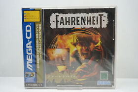 Fahrenheit Sealed JPN - Mega CD - JP