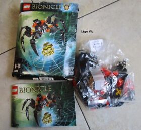 LEGO 70790 BIONICLE LORD OF SKULL SPIDERS COMPLETE NOTICE BOX 2015 - CNB55