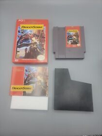 Advanced Dungeons & Dragons: DragonStrike (Nintendo NES) Complete W/ Manual Mint