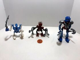 LEGO Bionicle LOT: Metus 8976 + Nuhrii 8607 + Gali Nuva 8570