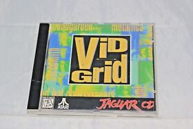 Vid Grid (Atari Jaguar CD) Complete in Box CIB