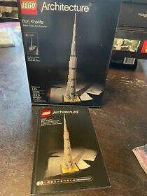 LEGO Architecture Burj Khalifa 21031 Both Sizes included  Complete 
