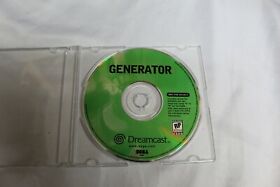Generator Vol. 2 - Dreamcast Demo Disc - Disc Only - Rare Retro Demo Games