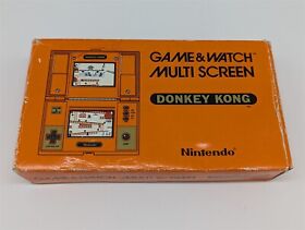 Nintendo Game & Watch Multi-Screen - Donkey Kong (Unit, Box, Manual) - Import