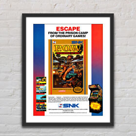 Prisoners of War POW Nintendo NES Póster Impreso 18"" x 24"" G0106