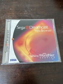 Sega Dreamcast Web Browser Original AT&T Disc 1999 Sega Video Game System Disc