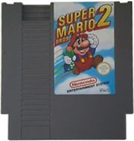 Super Mario Bros 2 - Nintendo NES Classic Action Adventure Strategy Video Game