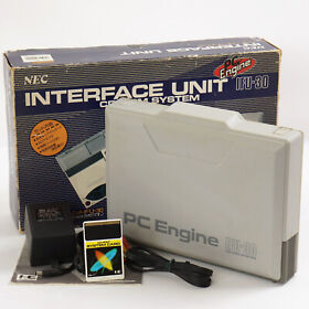 PC Engine INTERFACE UNIT Console Boxed IFU-30 Tested System JAPAN Game 8Y059004C