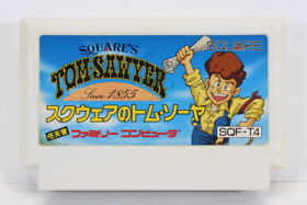 Square's Tom Sawyer Nintendo FC Famicom NES Japan Import US Seller F224 B