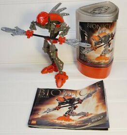 LEGO Bionicle Rahkshi Turahk (8592) W/ Canister And Manual
