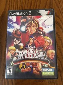 NeoGeo Battle Coliseum Complete & Tested (Sony PlayStation 2, 2007)