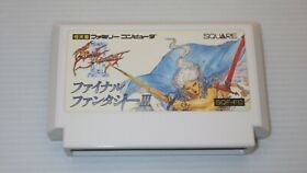 Famicom Games  FC " FINAL FANTASY 3 III "  TESTED /550574