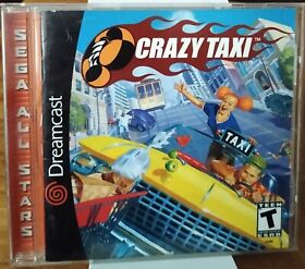 Crazy Taxi (Sega Dreamcast, 2000) Complete with Manual