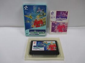 NES -- COSMIC WARS -- Box. Can data save! Famicom, JAPAN Game. KONAMI. 10237