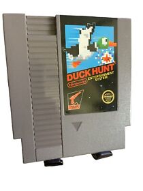¡Cartucho auténtico original original de 5 tornillos NES Duck Hunt con manual!