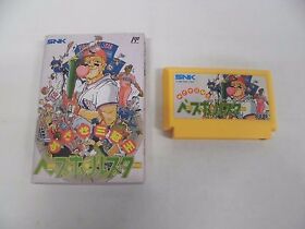 MEZASE SANKANOU Baseball Star -- Famicom, NES. Japan game. Work fully. 10512