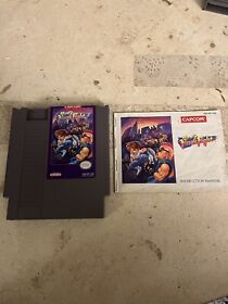 Mighty Final Fight NES Game Cart W/Manual RARE. Work! Game In Great Condition!