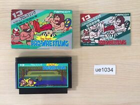 ue1034 Tag Team Pro Wrestling BOXED NES Famicom Japan