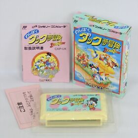 WANPAKU DUCK TALES YUME BOKEN Famicom Nintendo 3467 fc
