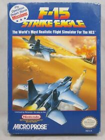 F-15 Strike Eagle (Nintendo Entertainment System | NES) BOX ONLY