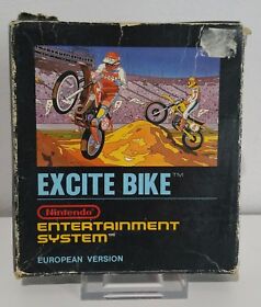 Excite Bike NES Spiel Bienengräber komplett mit kleiner OVP A1300
