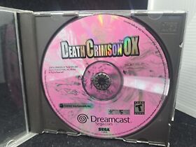 Death Crimson OX (Sega Dreamcast, 2001) Disc only Tested