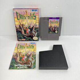 Crystalis (Nintendo Entertainment System NES , 1990) Authentic & Tested CIB!