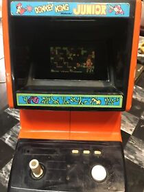 RARE Donkey Kong Junior.   TABLETOP arcade Canadian Edit Instructions In French