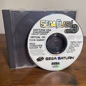Sega Flash Volume 3 | Sega Saturn Demo | Disc Only | PAL UK