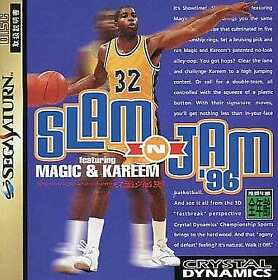 Slamn Jam 96 featuring Magic & Kareem SEGA SATURN Japan Version