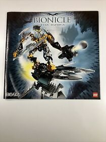 Lego 8697 Bionicle INSTRUCTIONS ONLY L042
