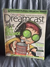 Official Sega Dreamcast Magazine July/Aug 2000 Issue (NoDisc) Jet Set Radio