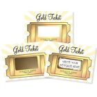 - 20 Pack Golden Ticket DIY Make Your Own Scratch Off Tickets & Stickers for ...