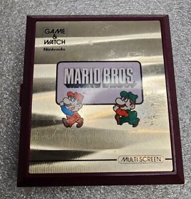 1983 Nintendo Game & Watch Mario Bros Multi Screen MW56 Tested, CHECK CONDITIONS
