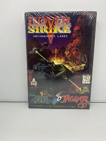 VTG Hover Strike Unconquered Lands Jaguar Atari CD USA '95 RARE BRAND NEW SEALED