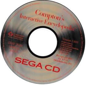 Compton's Interactive Encyclopedia 2.01S SEGA CD articles 26 volumes pictures +
