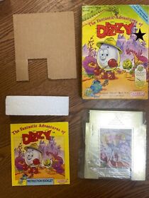 The Fantastic Adventures of Dizzy NES Game & Box Nintendo Entertainment System