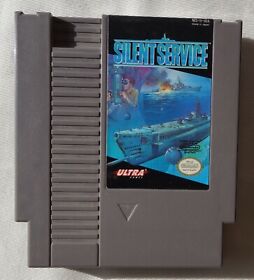 NES Spiel SILENT SERVICE Modul