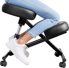 Kneeling Chair Ergonomic for Office, Height Adjustable Stool Thick Foam Cushions