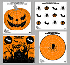 Pumpkins Spiders Bats Ghosts & Grave Yard Target Pack (4 targets X 25 of each)