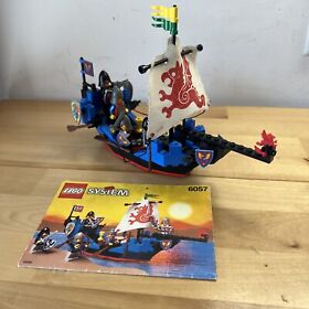 Vintage 1992 Lego #6057  Black Knights  Sea Serpent  100% Complete