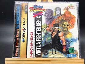 Virtua Fighter Remix (Sega Saturn,1995) from japan