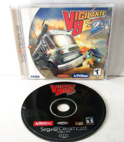 Vigilante 8: 2nd Offense Sega Dreamcast Complete Game Case Car Combat Second CIB