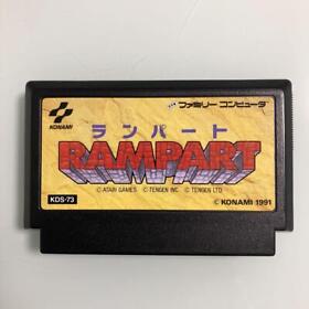 Rampart FC Famicom Nintendo Japan