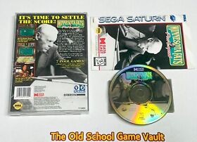Minnesota Fats Pool Legend - Complete Sega Saturn Game & Manual CIB