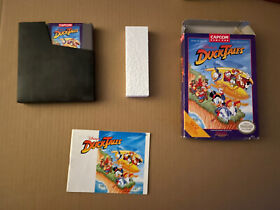 Nintendo NES Disney’s DuckTales Complete In Box Manual TESTED !