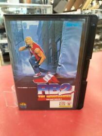 Real Bout Fatal Fury 2 SNK Neo Geo ROM Aes THE NEWCOMERS Action Game 1998 Japan